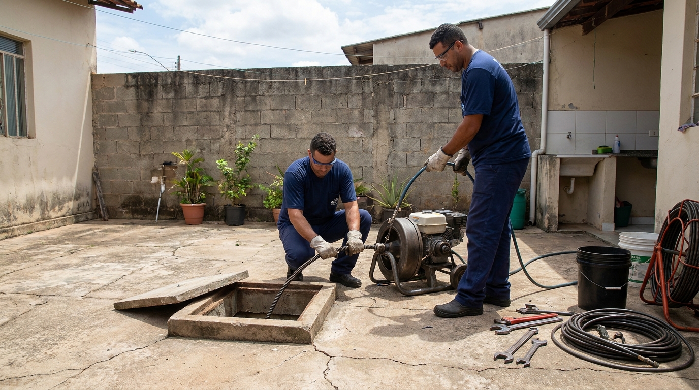 Diagnóstico técnico de esgoto em Sorocaba-SP