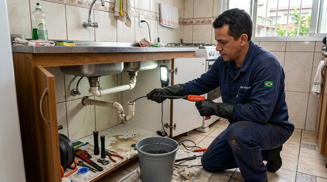 Reforma hidráulica em Sorocaba-SP
